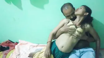 Bhabhi Taking A Creampie Deep Inside Her After Intense Riding