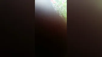 Mature Aunty Getting Pounded Hard In The Backyard After Sunset