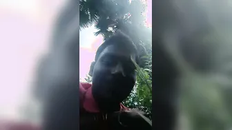 Mature Aunty Getting Pounded Hard In The Backyard After Sunset