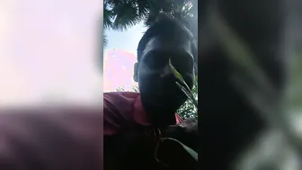 Mature Aunty Getting Pounded Hard In The Backyard After Sunset
