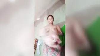 Desi Bhabhi Spreading Her Pussy Wide Open For The Camera Today