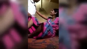 Tamil Couple Enjoying Hardcore Fucking In Their Bedroom Tonight