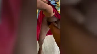 Local Maid Getting Her Big Tits Squeezed Walking Around Naked