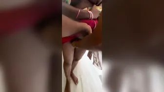 Local Maid Getting Her Big Tits Squeezed Walking Around Naked