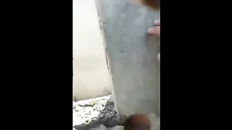 Teen GF Busted Having Risky Outdoor Sex With Boyfriend