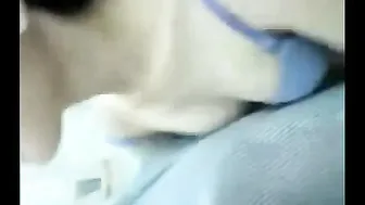 College GF Riding Her Boyfriend Hard In Bathroom Stall