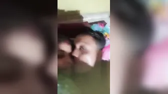 Village Couple Fucking Raw On Bedroom Floor Caught On Camera