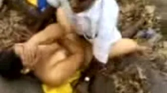 Teen Girl Losing Her Virginity Outdoors In Risky Public Spot