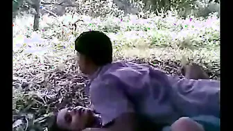 Indian College Girl Enjoying Threesome Fun In The Fields