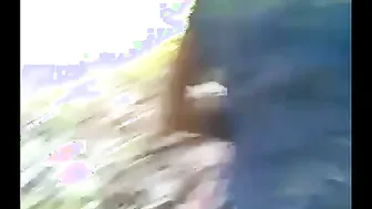 Indian College Girl Enjoying Threesome Fun In The Fields