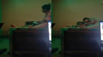 Bengali GF Sucking And Fucking In Cheap Hotel Room