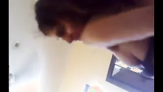 Beautiful GF Riding Her Lover Raw In Bedroom Session