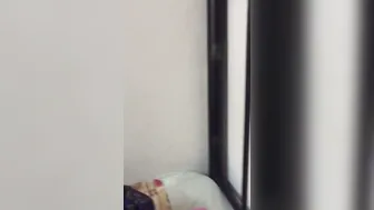 Young GF Getting Her Tight Pussy Stretched Before Sex