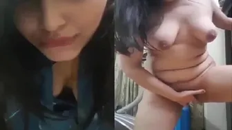 Classy Desi Girl Stripping Naked And Playing With Herself