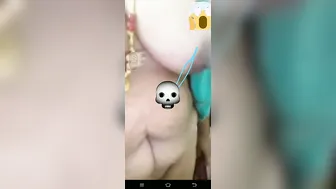 Mature Indian Aunty Stripping And Teasing On Video Call