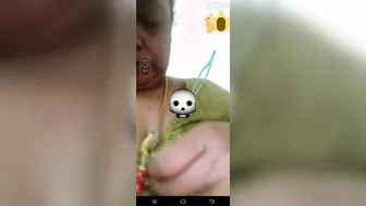 Mature Indian Aunty Stripping And Teasing On Video Call
