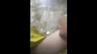 Mature Aunty Making Out And Flashing Pussy In Open Fields