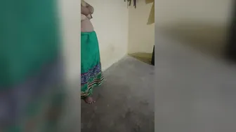 Bhabhi Getting Railed Standing Up Against The Bedroom Wall