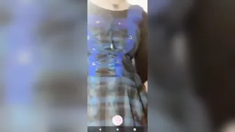Thick Booty Babe Fingering Herself In Front Of Bathroom Mirror