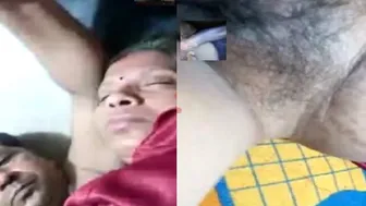 Young Couple Getting Naughty During Their Late Night Video Call