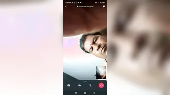Young Couple Getting Naughty During Their Late Night Video Call