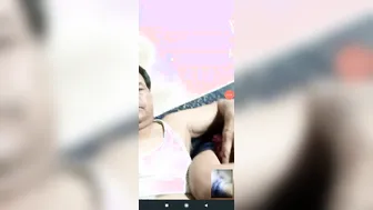 Young Couple Getting Naughty During Their Late Night Video Call