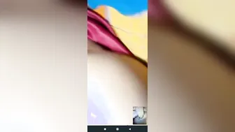 Young Couple Getting Naughty During Their Late Night Video Call
