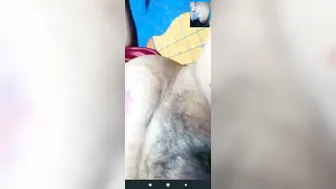 Young Couple Getting Naughty During Their Late Night Video Call