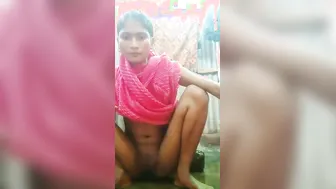 Shy Village Girl Exploring Herself Alone In Her Tiny Room