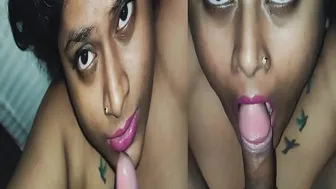 She Sucking Him Good Before Getting Pounded Hard From Behind