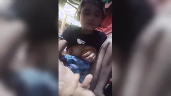College Girl From Northeast Touching Herself For The Camera