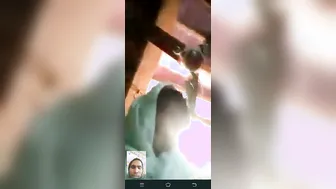 Horny Bhabhi Exposing Herself During Late Night Video Call Fun