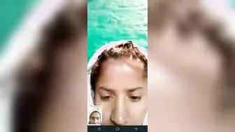 Horny Bhabhi Exposing Herself During Late Night Video Call Fun