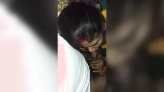 Wife Giving Sloppy Head Before Getting Fucked In Their Bedroom