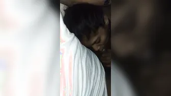 Wife Giving Sloppy Head Before Getting Fucked In Their Bedroom