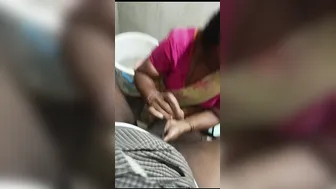 Maid Getting Naughty With Owner In Bathroom After Sucking Him