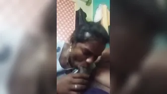 Indian Slut Sucking Her Client's Dick For Money In Hotel Room
