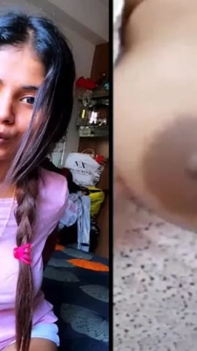 Cute GF Stripping And Showing Off On Video Call Today