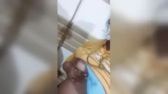 Young Village Babe Flashing Her Tits In Bathroom Selfie Video