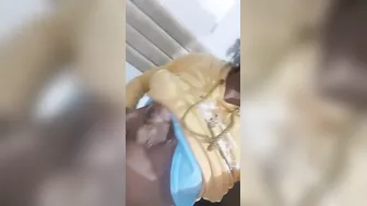 Young Village Babe Flashing Her Tits In Bathroom Selfie Video