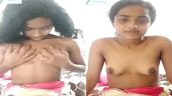 Teen GF Showing Her Perfect Tits In Homemade Leaked