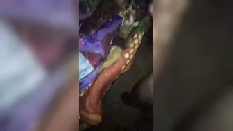Village Bhabhi Sucking Cock While Getting Her Boobs Pressed Hard
