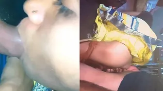 Village Bhabhi Getting Pounded Standing Up Against The Wall Outside