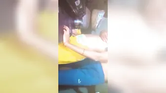 Village Bhabhi Getting Pounded Standing Up Against The Wall Outside