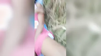 Hairy Pussy Village Girl Getting Fucked Hard Outdoors By Bf