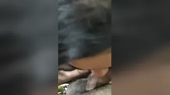 Beautiful Desi Girl Swallowing Cum After Giving Messy Blowjob