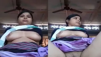 Indian Housewife Stripping Naked And Teasing Her Secret Lover