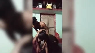 Young Lovers Fucking Standing Up In Private Leaked Amateur Clip