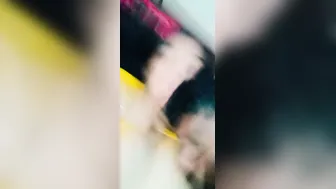 Married Woman Exposing Her Huge Milky Boobs Feeding Milk