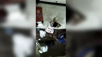 Village Lovers Fucking Hard Caught On Camera From Above Angle